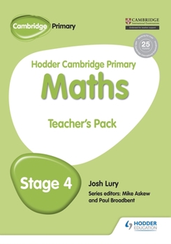 Paperback Hodder Cambridge Primary Maths Teacher's Pack 4 Book