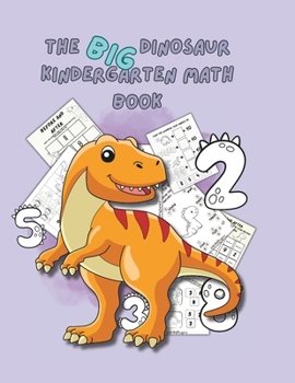 Paperback Preschool Dinosaur Touch Basic Math Addition Subtraction Facts Worksheets Book