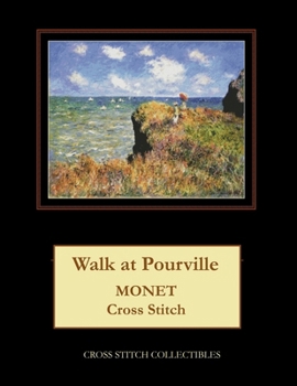 Walk at Pourville: Monet Cross Stitch Pattern