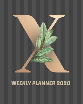 Paperback Weekly Planner 2020: January - December 2020 - Monthly View - Weekly View with Hourly AM/PM - Calendar Views - Monthly Review & Performance Book