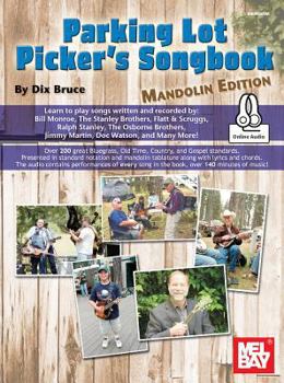 Paperback Parking Lot Picker's Songbook - Mandolin Book