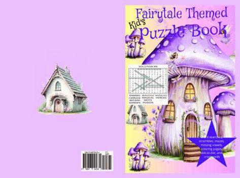 Kid's Fairytale Themed Puzzle Book