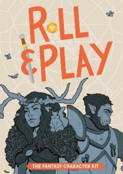 Spiral-bound Roll & Play: The Fantasy Character Kit Book