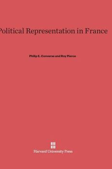 Hardcover Political Representation in France Book