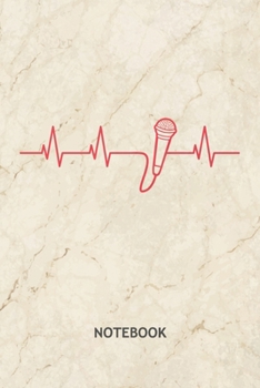 NOTEBOOK: Musical Artist Note Book Grid-lined 6x9 - Instruments Journal A5 Gridded - Instrumentalist Planner Singing Lessons 120 Pages SQUARED - I ... Soft Cover - Concert Band Birthday Present