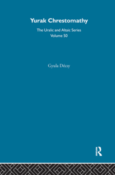 Hardcover Yurak Chrestomathy Book
