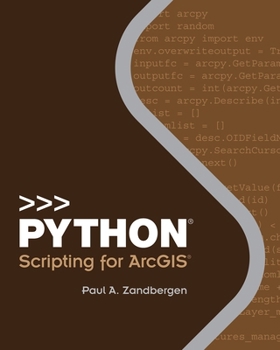 Paperback Python Scripting for Arcgis Book