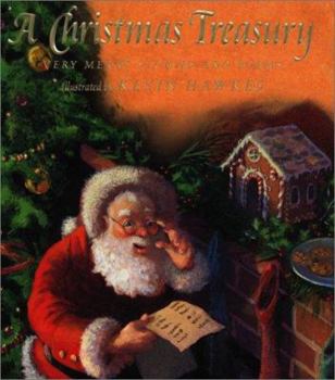 Hardcover A Christmas Treasury: Very Merry Stories and Poems Book