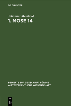 Hardcover 1. Mose 14 [German] Book