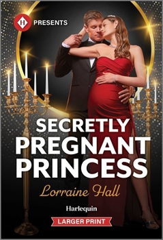 Mass Market Paperback Secretly Pregnant Princess [Large Print] Book