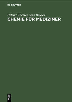 Hardcover Chemie Für Mediziner [German] Book