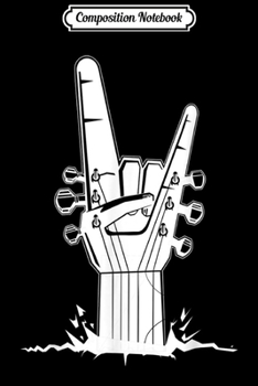 Composition Notebook: Rock Guitar  Journal/Notebook Blank Lined Ruled 6x9 100 Pages