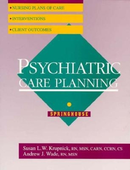 Paperback Psychiatric Care Planning Book