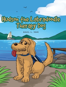Hardcover Hudson the Labradoodle Therapy Dog Book