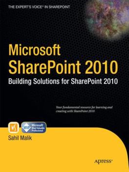 Paperback Microsoft SharePoint 2010: Building Solutions for SharePoint 2010 Book