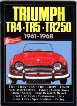 Paperback TRIUMPH TR4 - TR5 - TR250 1961-1968: Road Test Book