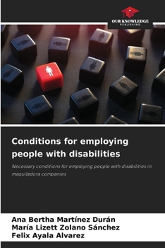 Paperback Conditions for employing people with disabilities Book