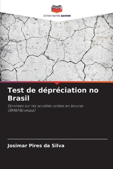 Paperback Test de dépréciation no Brasil [French] Book