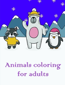 Animals coloring for adults: coloring pages,Christmas Book for kids and children (Desert Animals)