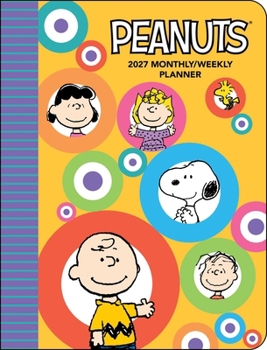 PEANUTS® 2027 Monthly/Weekly Planner Calendar