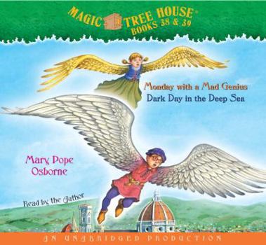 Monday With a Mad Genius and Dark Day in the Deep Sea (AUDIOBOOK) [CD] (Magic Tree House, Book 38 and Book 39) - Book  of the Magic Tree House