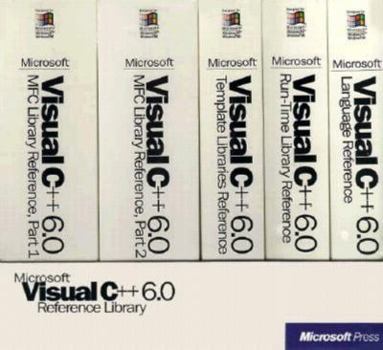 Paperback Microsoft Visual C++ 6.0 Reference Library : Reference Library (5 Volume Set) Book
