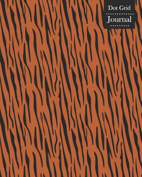 Paperback Dot Grid Journal: Notebook Planner with Unique Tiger Skin Themed Cover Design Book