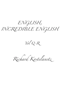 Paperback English, Incredible English Vol Q-R Book