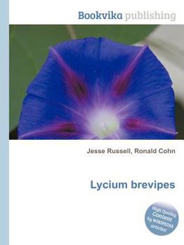 Paperback Lycium Brevipes Book