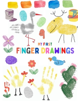 Paperback My first finger drawings Book