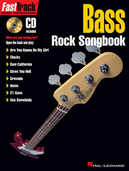 Hardcover Fasttrack Bass Rock Songbook Book