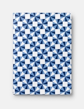 Gio Ponti Tile Midsized Sewn Lined Notebook