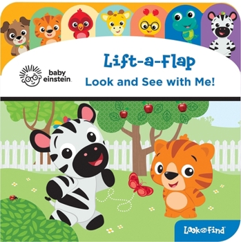 Board book Baby Einstein: Look and See with Me! Lift-A-Flap Look and Find Book