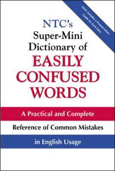 Paperback NTC's Super-Mini Dictionary of Easily Confused Words Book