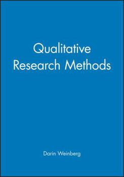 Hardcover Qualitative Rsrch Methods Book