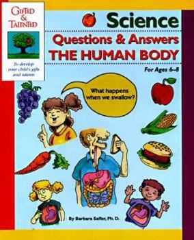 Paperback Science Questions & Answers: The Human Body Book
