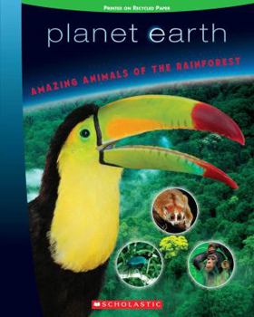 Paperback Amazing Animals of the Rainforest Book