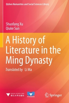 Paperback A History of Literature in the Ming Dynasty Book