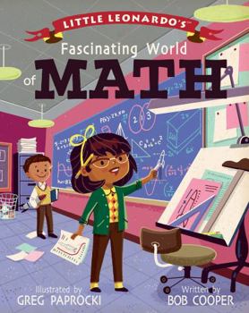 Hardcover Little Leonardo's Fascinating World of Math Book