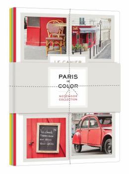 Diary Paris in Color Notebook Collection Book