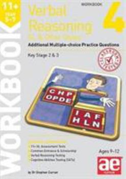 Paperback 11+ Verbal Reasoning Year 5-7 GL & Other Styles Workbook 4: Additional Multiple-choice Practice Questions Book