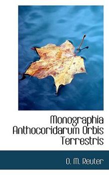 Hardcover Monographia Anthocoridarum Orbis Terrestris Book