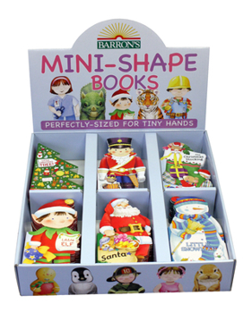 Paperback Mini People Shape Holiday Books 18-Copy Packed Counter Display Book