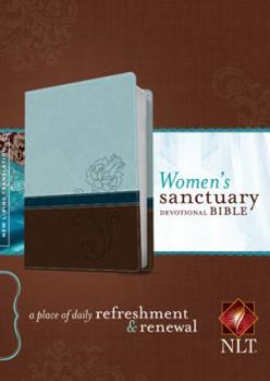Paperback Women's Sanctuary Devotional Bible-NLT Book