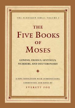 Hardcover The Five Books of Moses: The Schocken Bible: Volume I / Deluxe Edition Book