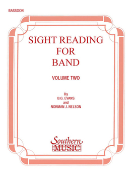 Paperback Sight Reading for Band, Book 2: Bassoon Book