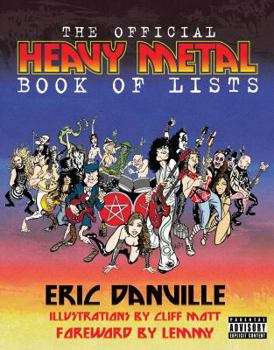 Paperback The Official Heavy Metal Book of Lists Book