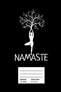 Paperback Namaste: Yoga Notizbuch Reisetagebuch für Meditation Training Yoga Lehrer Schüler Mädchen I Kundalini Chakra Tree Zen Mandala S Book