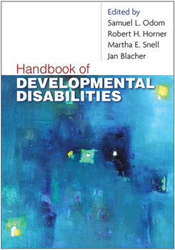 Hardcover Handbook of Developmental Disabilities Book