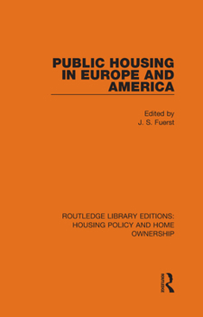 Hardcover Public Housing in Europe and America Book